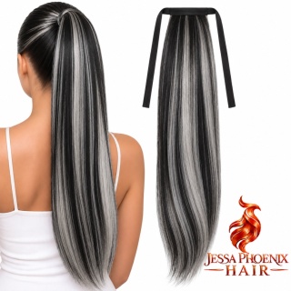 Kucyk White Platinum 250-280g #1B Light Grey Balayage