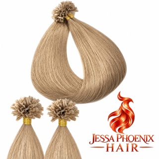 Przedłużania keratynowe Luxe #18K Blond 50szt