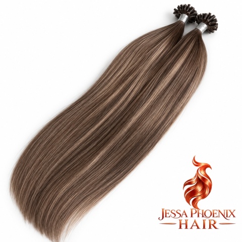 Przedłużania keratynowe Luxe Balayage #4/#17/#4 50szt