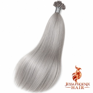 Przedłużania keratynowe Luxe #Light Grey 50szt
