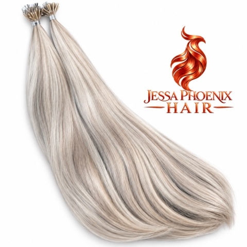 Przedłużanie włosów Nanoring Luxe Balayage #19/ Silver