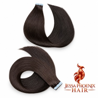 Przedłużenia Tape In Classic 100-120g 40szt Taśm #3 Brąz