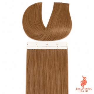 Przedłużenia Tape In Classic 100-120g 40szt Taśm #8D Brąz