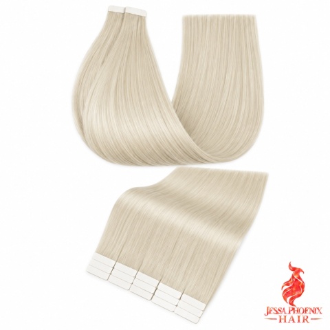 Przedłużenia Tape In Classic 100-120g 40szt Taśm #60A Blond