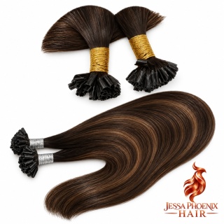 Włosy dziewicze kolekcja Diamond 50szt Balayage #2#8#2