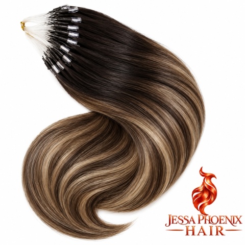 Przedłużenia Microring Diamond #1B #7 Balayage